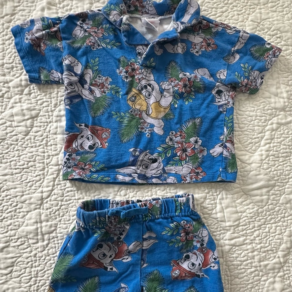 Paw Patrol Blue Cotton Apparel